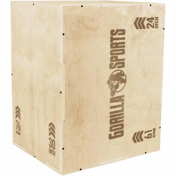 Puinen plyobox / hyppyboxi 60 x 50,5 x 75,5 cm