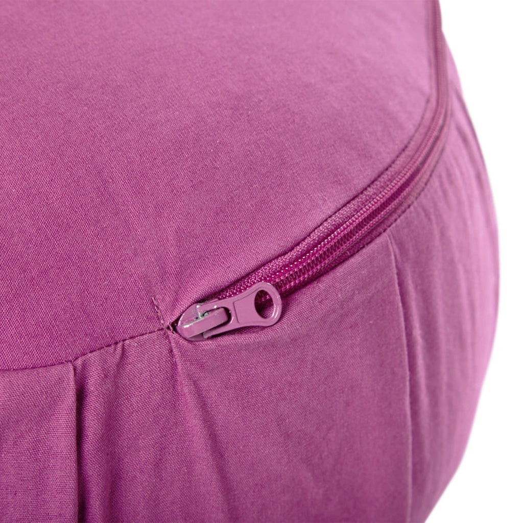 Puuvillainen joogatyyny 34 x 18 cm, violetti