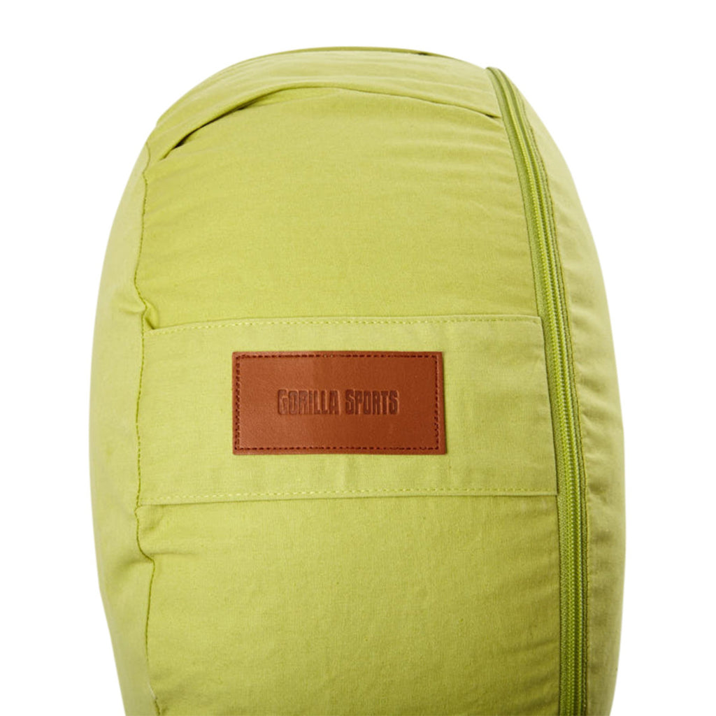 Puuvillainen joogatyyny 34 x 18 cm, lime