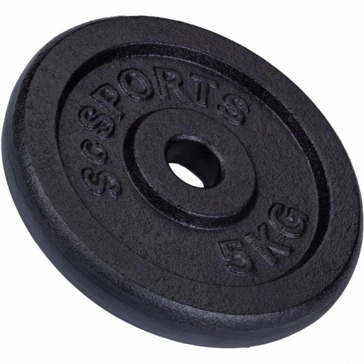ScSPORTS levypainot 4 x 5 kg, 30 mm
