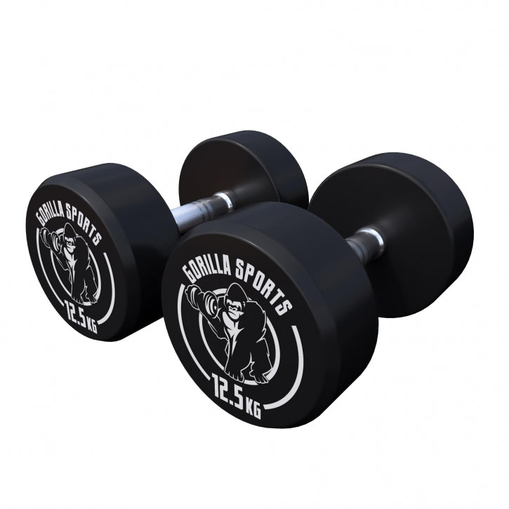 Pro-käsipainosarja 90 kg telineellä
