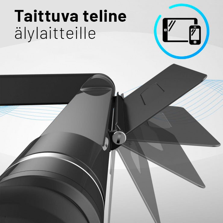 M8 kokoontaitettava juoksumatto, hopea