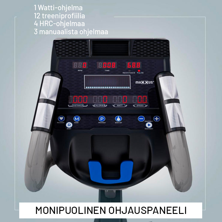 CX 9.1 crosstrainer ilma- ja magneettivastuksella