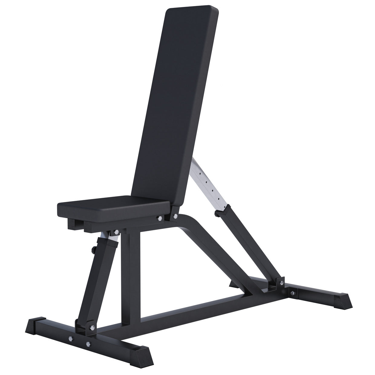 Säädettävä vinopenkki max 200 kg, Black Edition