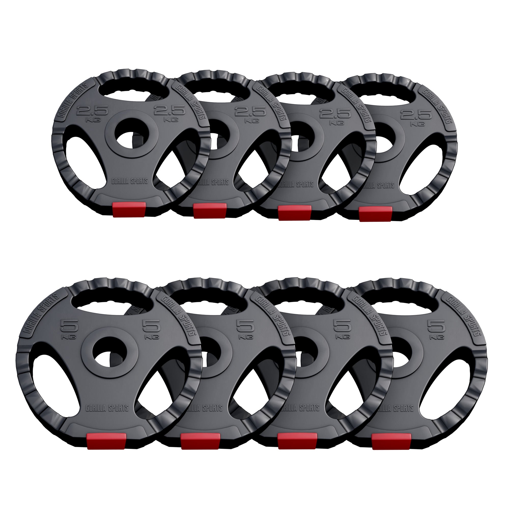 Tri Grip painolevysarja 30 kg 50/51 mm