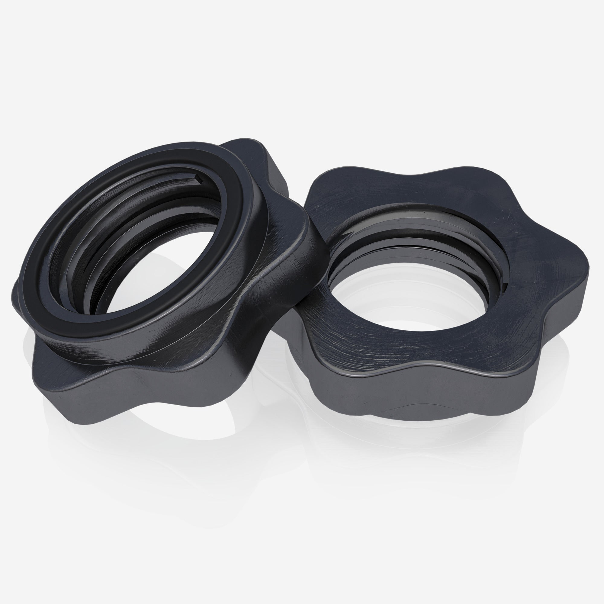 Käsipainotangot kierrelukoilla 30 mm, 35 cm, 2 kpl