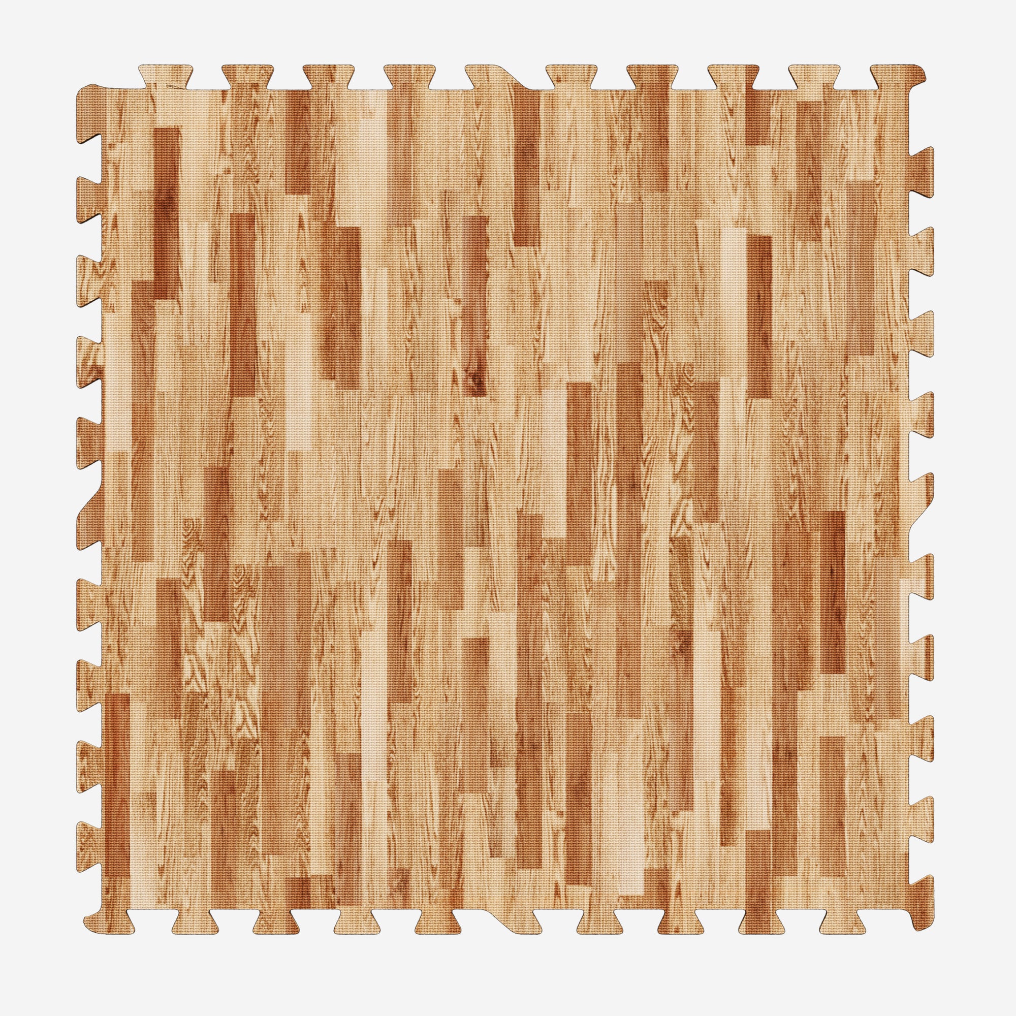Treenimatto 8 palaa 60 x 60 x 1,2 cm puukuosi