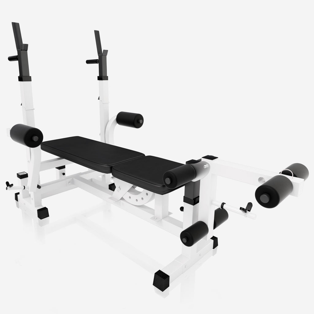 Monipuolinen kuntokeskus + 100 kg levytankosarja