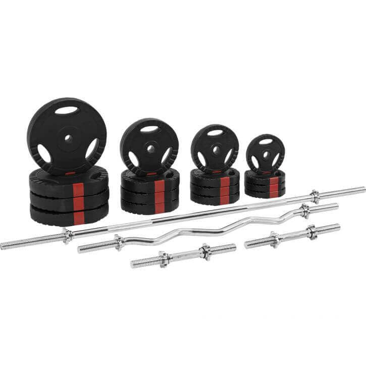 Säädettävä painonnostopenkki 100 kg Tri Grip sarjalla