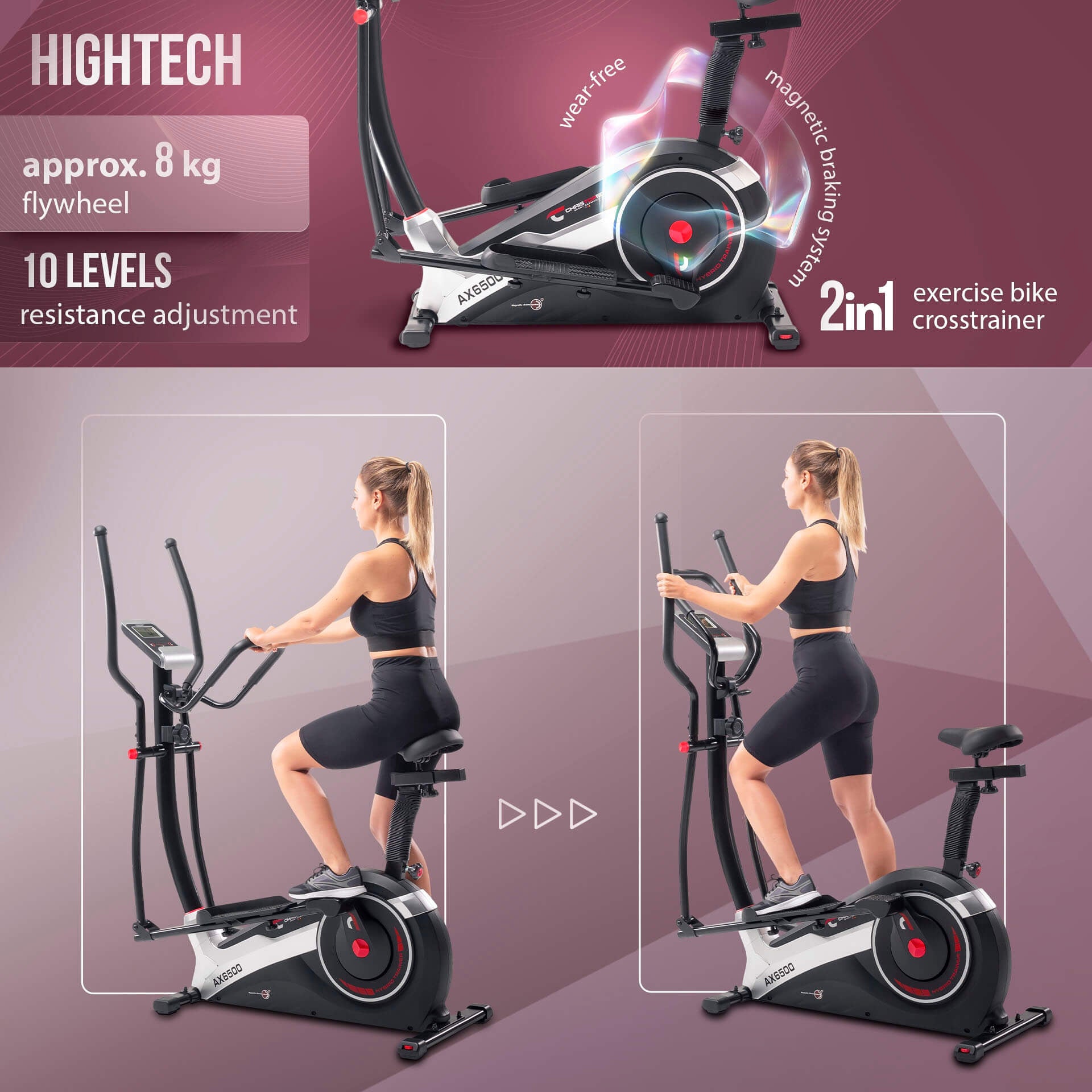 Christopeit Sport Hybridikuntolaite AX 6500