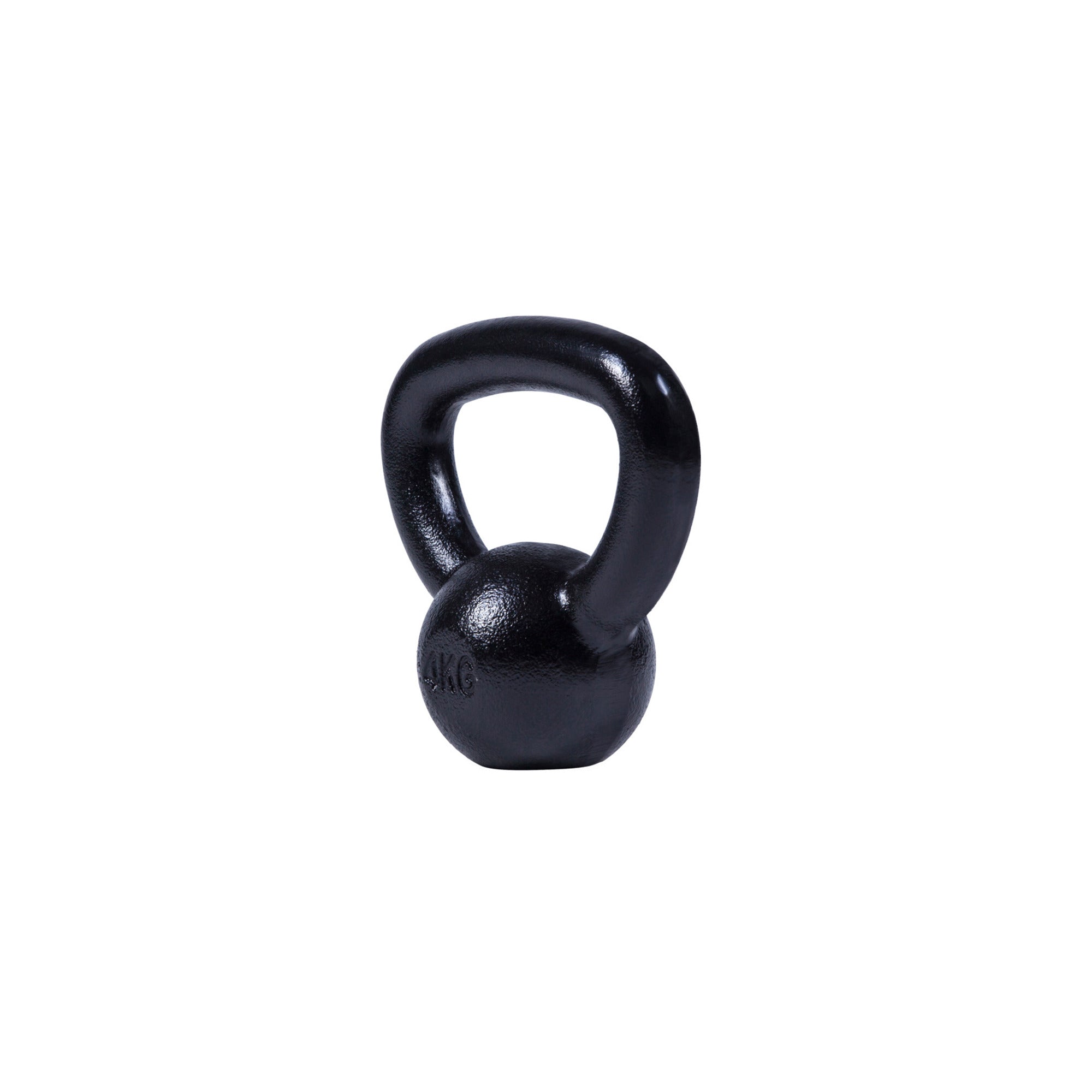 Valurautainen kahvakuula 2-32 kg, musta