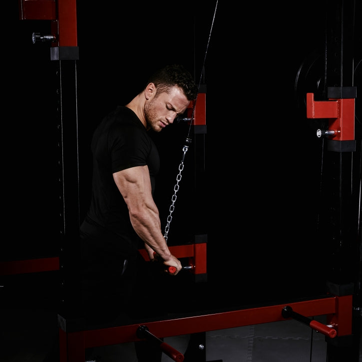 Power Rack kyykkyhäkki ala- ja ylätaljalla