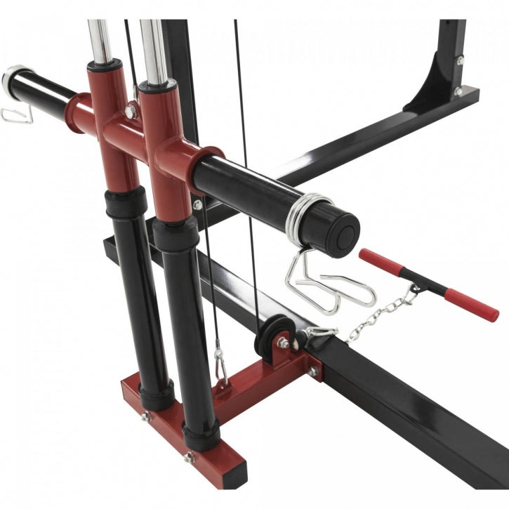 Power Rack kyykkyhäkki ala- ja ylätaljalla