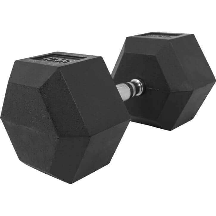 Hex-käsipaino 2-50 kg kumipinnoitteella
