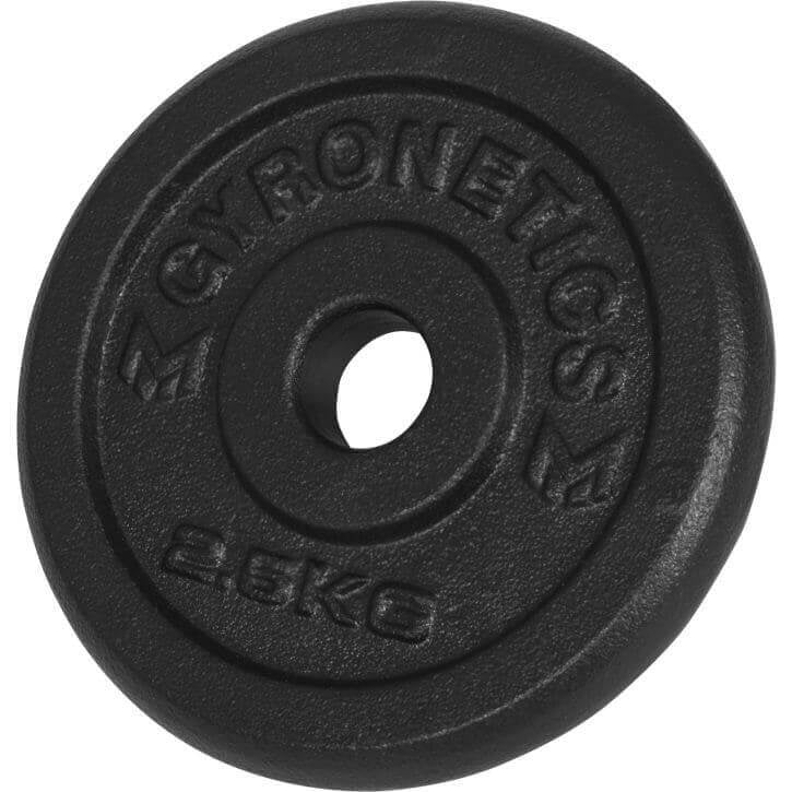 Valurautainen Säädettävä Käsipaino 20kg Kierrelukoilla 45cm, Ø 25mm
