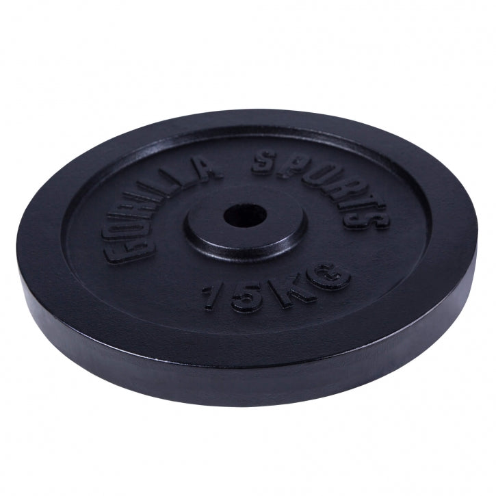 Valurautainen levypaino 15 kg 30 mm