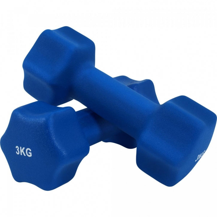 Aerobic-käsipainot ja teline