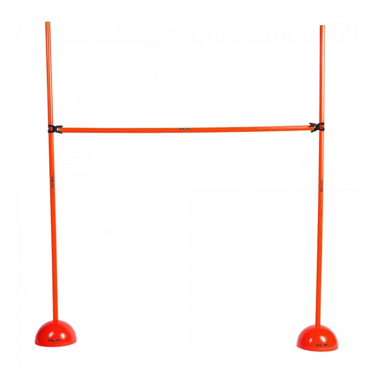 Korkeussäädettävä hyppyeste 10,5–150 cm, punainen