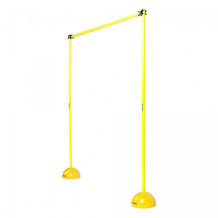 Korkeussäädettävä hyppyeste 10,5–150 cm, keltainen