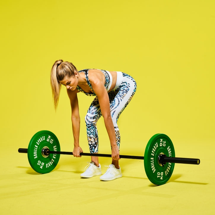 Olympia-levytanko 220 cm 20 kg, musta