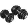 Tri Grip hanteļu komplekts 30 kg ar 35 cm stieņiem